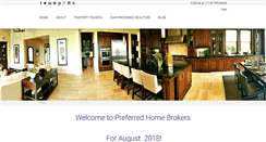 Desktop Screenshot of preferredhomebrokers.com